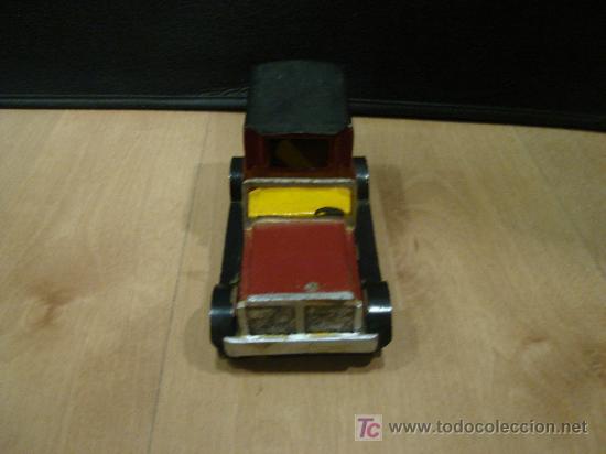 Juguetes antiguos de hojalata: COCHE ANTIGUO DE HOJALATA - Foto 3