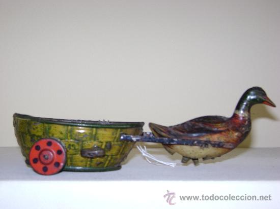 Juguetes antiguos de hojalata: QUACK QUACK DE LEHMAN - Foto 1
