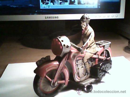 Juguetes antiguos de hojalata: arnold MOTO ARNOLD 643 Y FUNCIONANDO - Foto 2