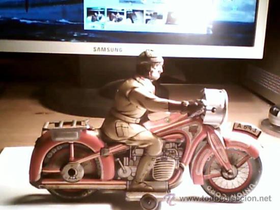 Juguetes antiguos de hojalata: arnold MOTO ARNOLD 643 Y FUNCIONANDO - Foto 3