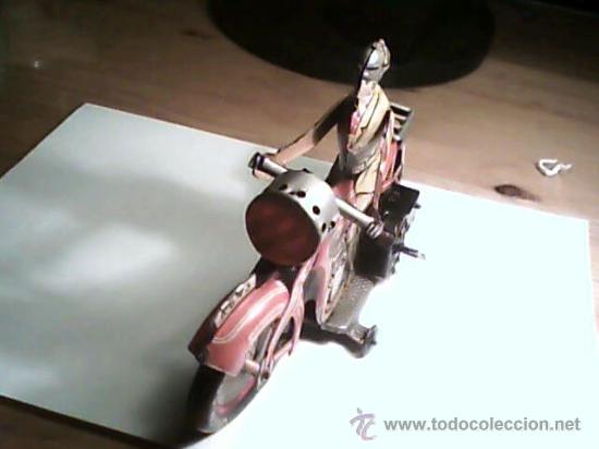 Juguetes antiguos de hojalata: arnold MOTO ARNOLD 643 Y FUNCIONANDO - Foto 4