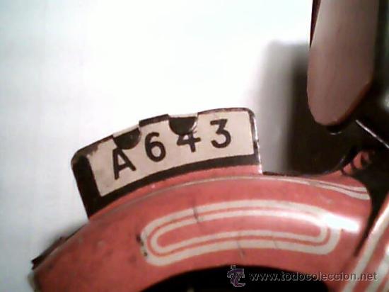 Juguetes antiguos de hojalata: arnold MOTO ARNOLD 643 Y FUNCIONANDO - Foto 9