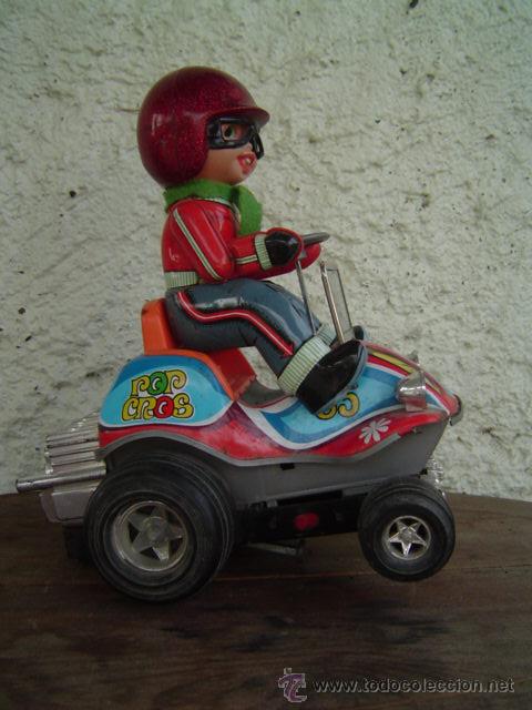 Juguetes antiguos de hojalata: COCHE CROS DE EGE - Foto 2