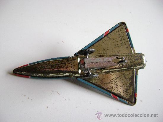 Juguetes antiguos de hojalata: AVION JET PLANE.PLAYME . - Foto 2