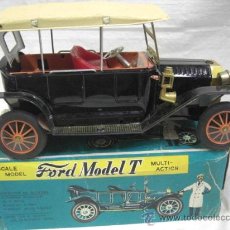 Juguetes antiguos de hojalata: COCHE FORD MODEL T MULTI-ACTIÓN. HIHONKOGEI SERIES. IT'S ALWAYS SUNRISE TOYS. JAPAN.. Lote 26302783