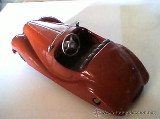 Juguetes antiguos de hojalata: SCHUCO COCHE AKUSTICO 202 FUNCIONANDO - Foto 3