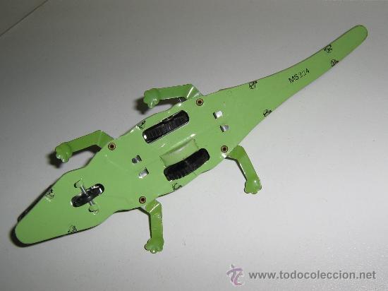 Juguetes antiguos de hojalata: COCODRILO DE HOJALATA - Foto 2