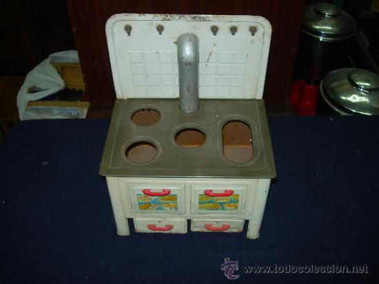 Juguetes antiguos de hojalata: Cocina de Juguete - Foto 1
