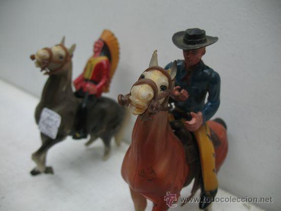 paraguero vintage con ginete a caballo - Buy Other vintage objects on  todocoleccion
