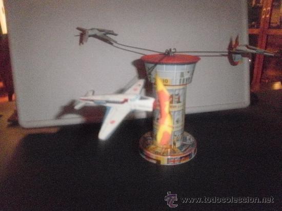 Juguetes antiguos de hojalata: TORRE DE CONTROL - Foto 1