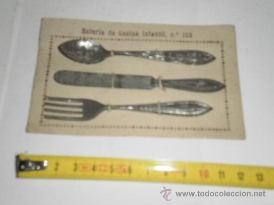 Juguetes antiguos de hojalata: BLISTER DE COCINA - Foto 1