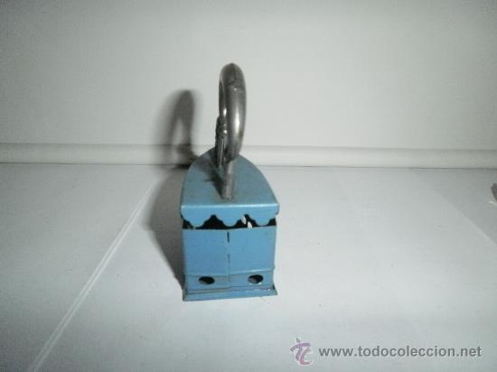 Juguetes antiguos de hojalata: PRECIOSA PLANCHA DE  PAYA  EN . - Foto 2