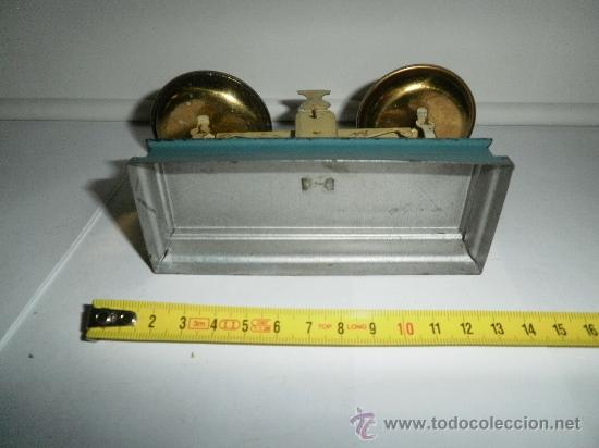 Juguetes antiguos de hojalata: PRECIOSA BALANZA - Foto 4
