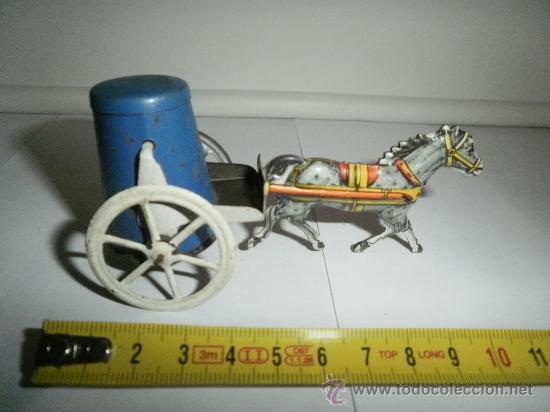 Juguetes antiguos de hojalata: CARRETA MADE IN ITALY - Foto 1
