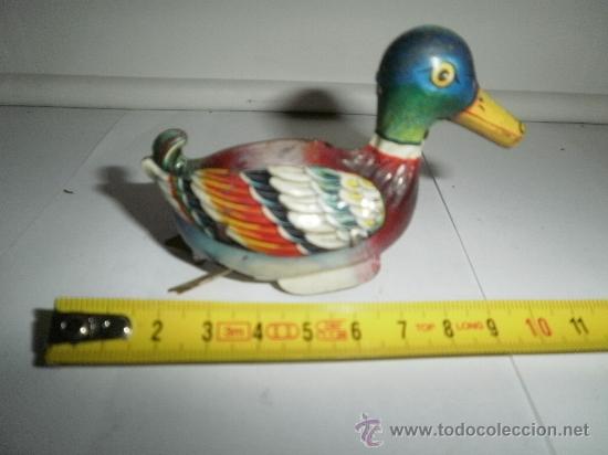 Juguetes antiguos de hojalata: PRECIOSO PATO  GERMANY - Foto 1