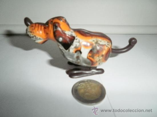 Juguetes antiguos de hojalata: PERRO MADE IN JAPON - Foto 1