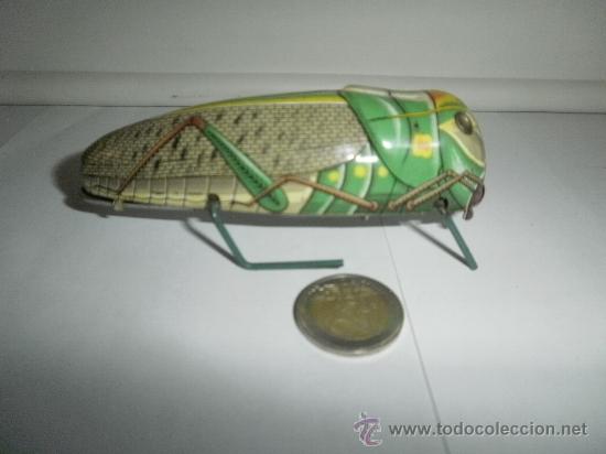 Juguetes antiguos de hojalata: SALTAMONTES - Foto 1