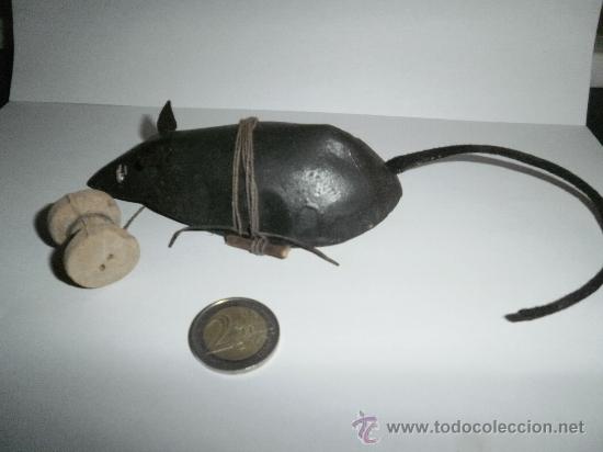 Juguetes antiguos de hojalata: RATON - Foto 2