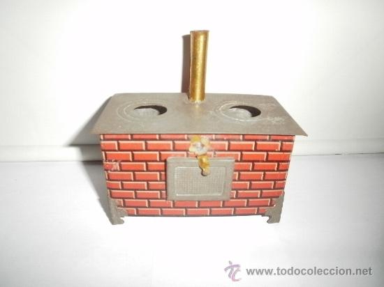 Juguetes antiguos de hojalata: PRECIOSA COCINA - Foto 4