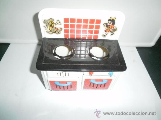 Juguetes antiguos de hojalata: COCINA EN PERFECTO ESATDO - Foto 4
