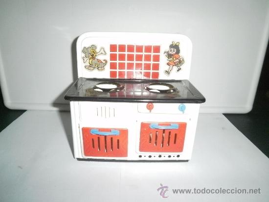 Juguetes antiguos de hojalata: COCINA EN PERFECTO ESATDO - Foto 2