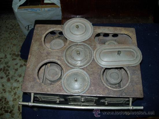 Juguetes antiguos de hojalata: Cocina de juguete - Foto 9
