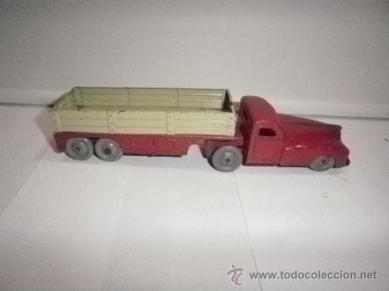 Juguetes antiguos de hojalata: CAMION RICO CON REMOLQUE EN - Foto 1