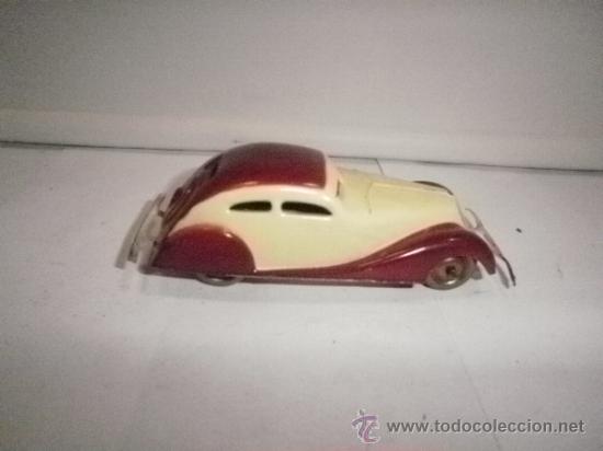 Juguetes antiguos de hojalata: COCHE DE RICO  PERFECTISIMO ESTADO - Foto 1
