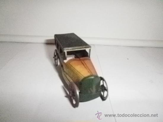 Juguetes antiguos de hojalata: PRECIOSO COCHE RICO - Foto 3