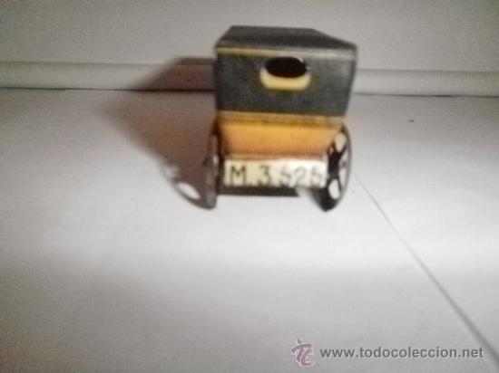 Juguetes antiguos de hojalata: PRECIOSO COCHE RICO - Foto 4