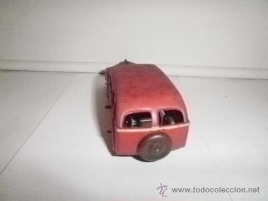 Juguetes antiguos de hojalata: COCHE  DE RICO - Foto 3