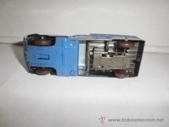 Juguetes antiguos de hojalata: CAMION RICO CON CAJA  EN - Foto 5
