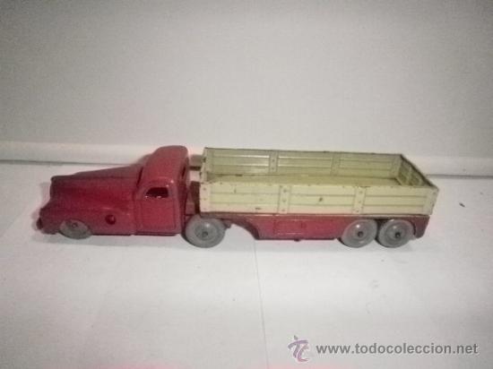Juguetes antiguos de hojalata: CAMION RICO CON REMOLQUE EN - Foto 2