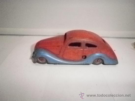 Juguetes antiguos de hojalata: COCHE  PAYA - Foto 2