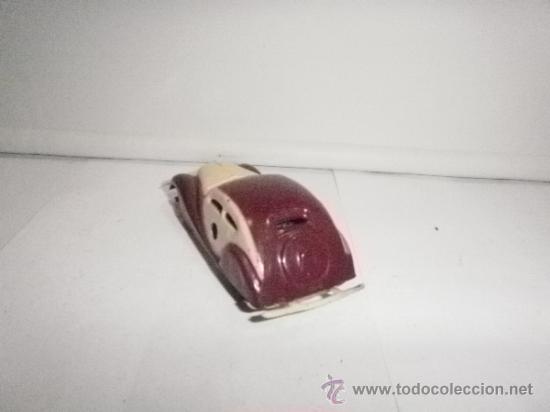 Juguetes antiguos de hojalata: COCHE DE RICO  PERFECTISIMO ESTADO - Foto 4