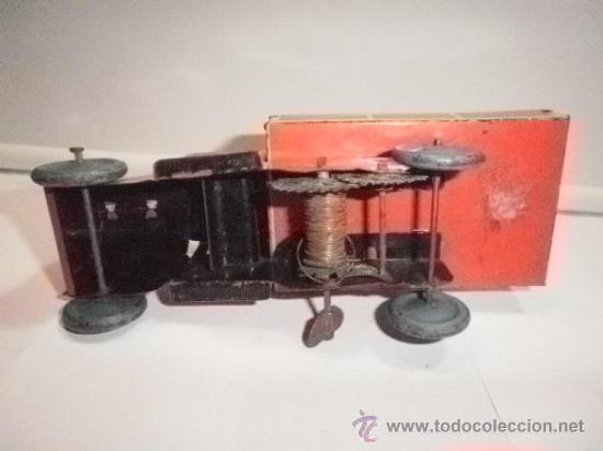 Juguetes antiguos de hojalata: CAMION P-235 - Foto 5
