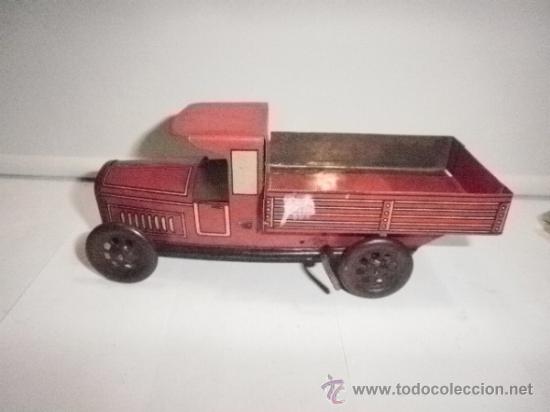Juguetes antiguos de hojalata: CAMIONETA  DE RICO  () - Foto 2