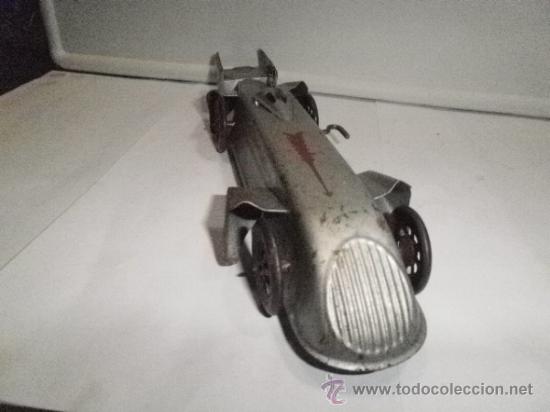 Juguetes antiguos de hojalata: FLECHA DE PLATA DE RICO - Foto 4