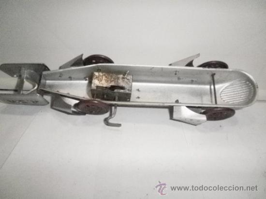 Juguetes antiguos de hojalata: FLECHA DE PLATA DE RICO - Foto 5