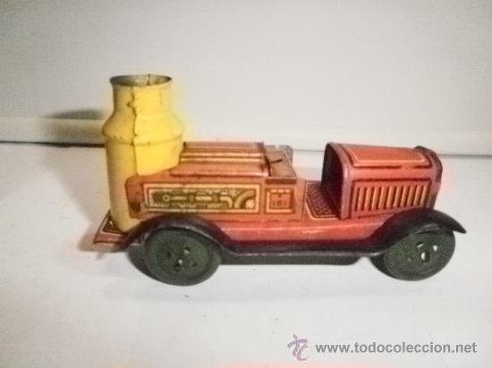 Juguetes antiguos de hojalata: COCHE DE PAYA  EN - Foto 2