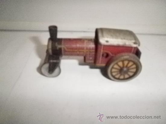 Juguetes antiguos de hojalata: APISONADORA MADE IN GRAN BRETA&Ntilde;A - Foto 1