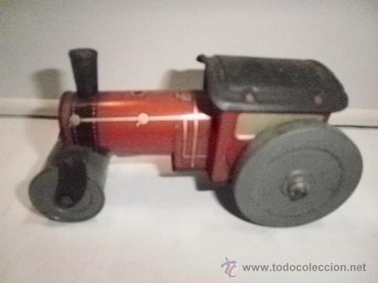 Juguetes antiguos de hojalata: APISONADORA DE HOJALATA - Foto 1