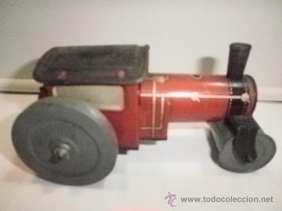 Juguetes antiguos de hojalata: APISONADORA DE HOJALATA - Foto 2