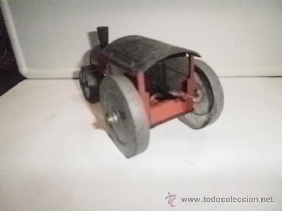 Juguetes antiguos de hojalata: APISONADORA DE HOJALATA - Foto 3