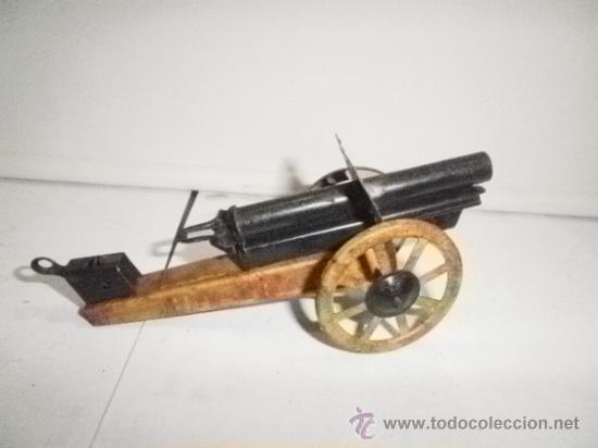 Juguetes antiguos de hojalata: CA&Ntilde;ON DE HOJALATA - Foto 1