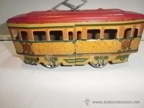 Juguetes antiguos de hojalata: TRANVIA DE JYESA - Foto 1