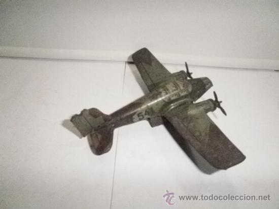 Juguetes antiguos de hojalata: AVION H 541 - Foto 1