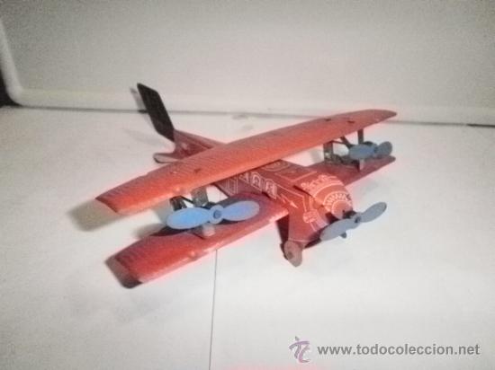 Juguetes antiguos de hojalata: AVION HOJALATA - Foto 1