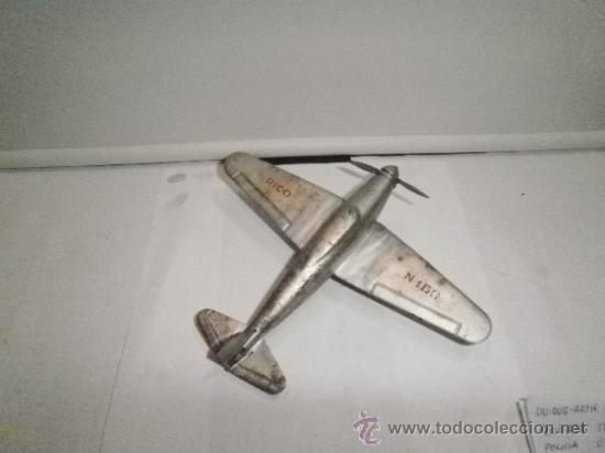 Juguetes antiguos de hojalata: AVION DE RICO N-160 - Foto 1
