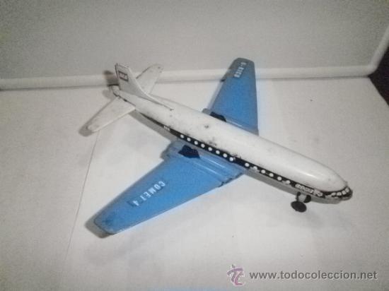 Juguetes antiguos de hojalata: AVION DE RICO - Foto 1
